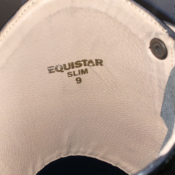 Equistar Footwear Showmaster Field Boot - Black - Ladies 9 Slim - Picture 9 of 14